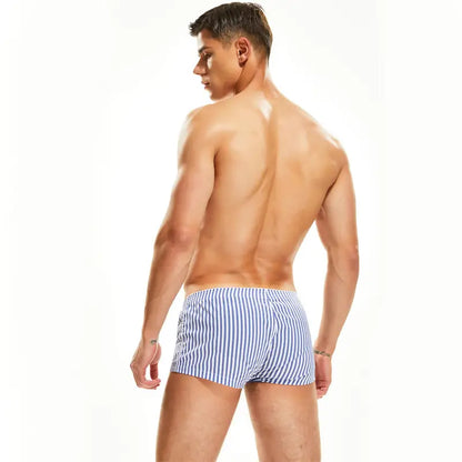 Seobean Seobean Men's Trunks: Strip Men's Underwear - Boxer Shorts 10502