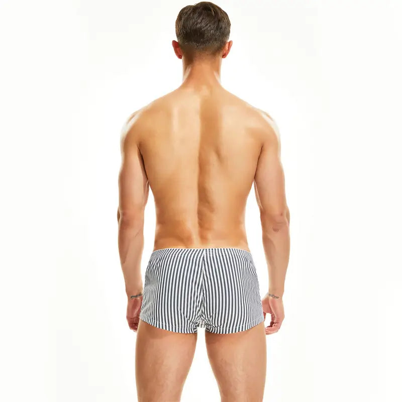Seobean Seobean Men's Trunks: Strip Men's Underwear - Boxer Shorts 10502