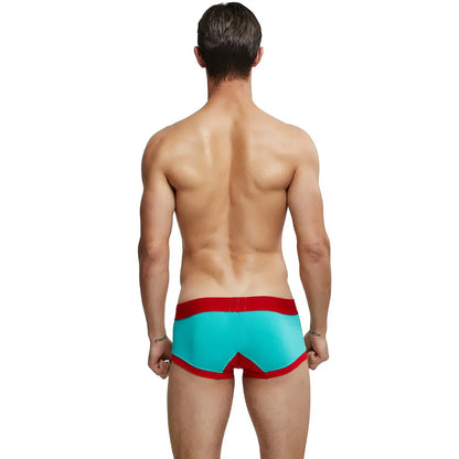 Seobean Seobean Stylish Men's Low-Rise Trunks - Seobean Eye Print Cotton Underwear 220213