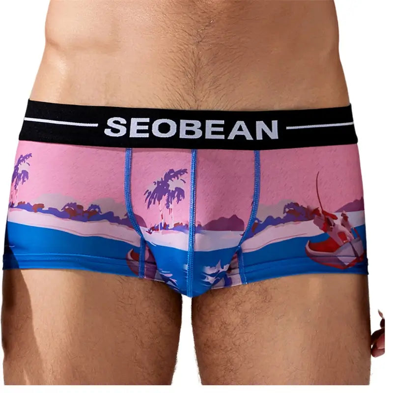 Seobean Seobean Summer-Ready Men's Trunks for Ultimate Comfort 240203