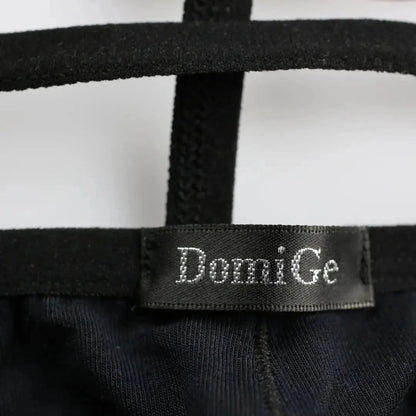 1cm slim elastic waistband on modal thong - close up
