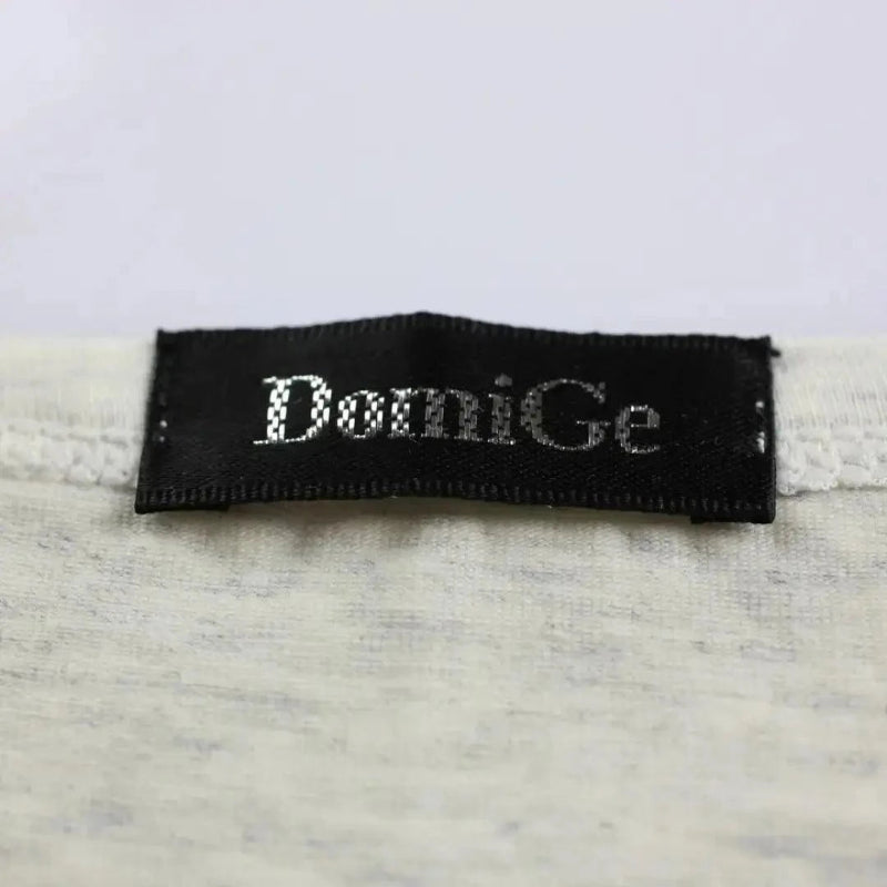 Breathable cotton fabric texture close-up white — lightweight tank top DomiGe	