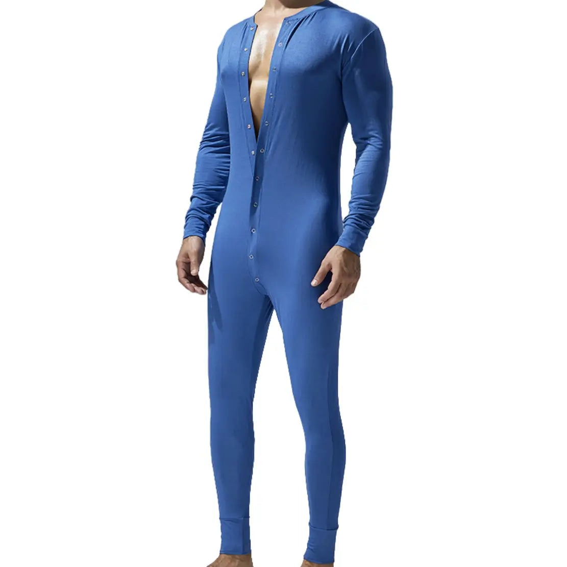 Tauwell Tauwell Men's Bodysuit - Stretch Black/White/Red Comfort Bodysuits for Men 24701