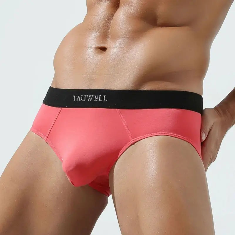 Tauwell Tauwell Men's Light Green Pouch Briefs - Supportive & Breathable Underwear 24106