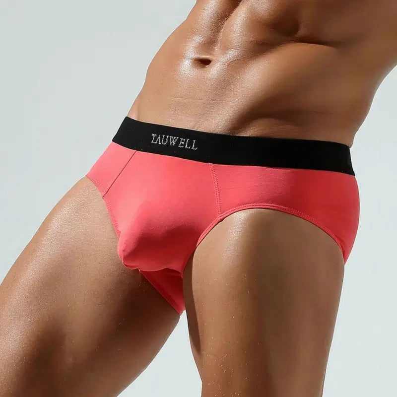 Tauwell Tauwell Men's Light Green Pouch Briefs - Supportive & Breathable Underwear 24106