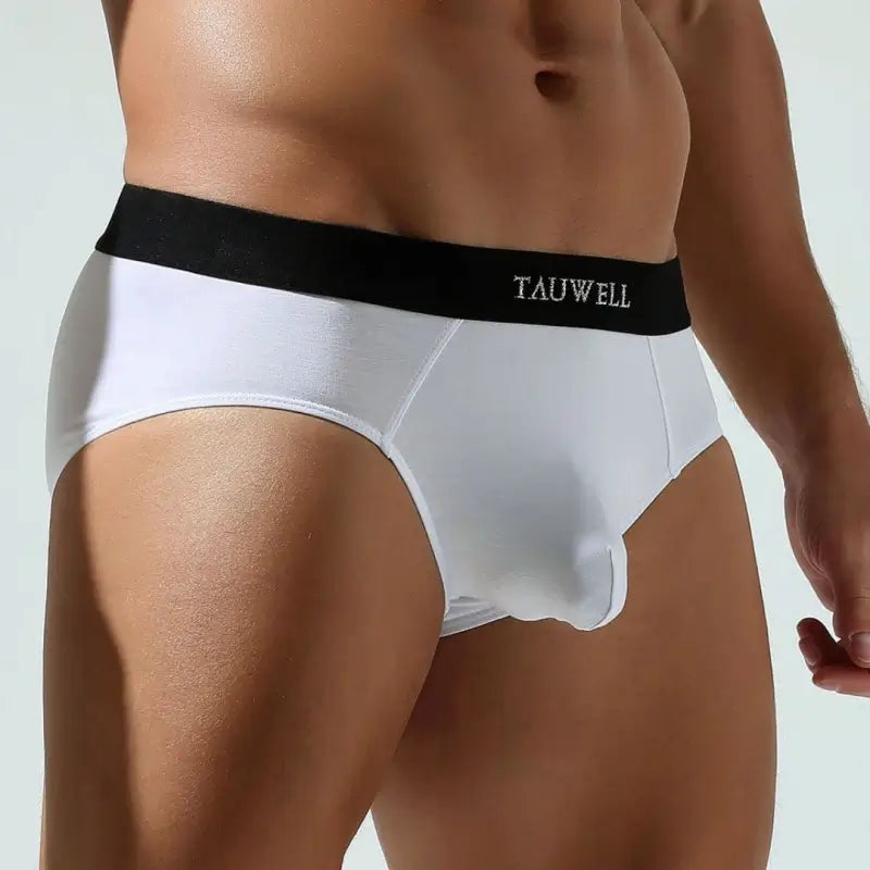 Tauwell Tauwell Men's Light Green Pouch Briefs - Supportive & Breathable Underwear 24106