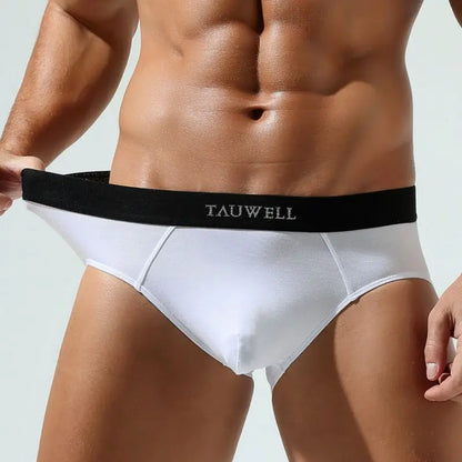 Tauwell Tauwell Men's Light Green Pouch Briefs - Supportive & Breathable Underwear 24106