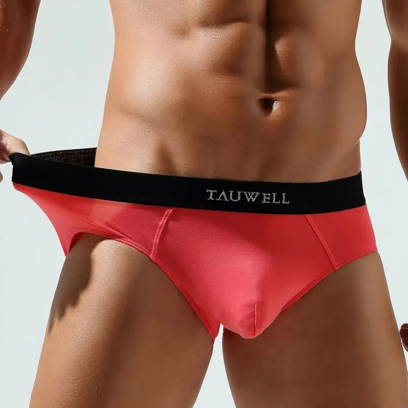Tauwell Tauwell Men's Light Green Pouch Briefs - Supportive & Breathable Underwear 24106