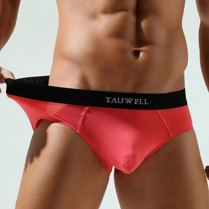 Tauwell Tauwell Men's Light Green Pouch Briefs - Supportive & Breathable Underwear 24106