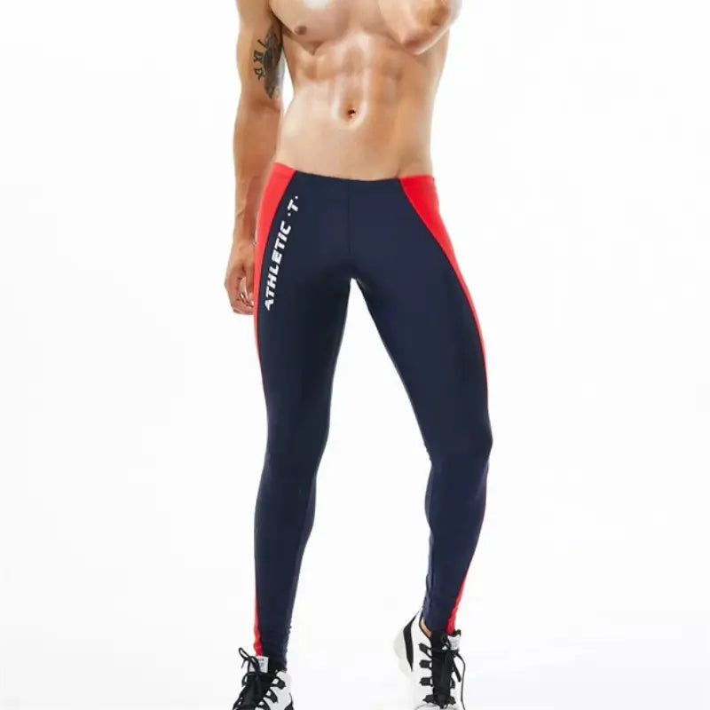 Tauwell Tauwell Men's Long John Compression Leggings 8601