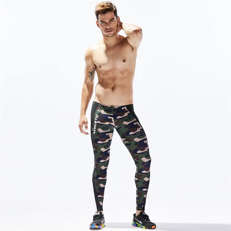 Tauwell Tauwell Men's Long John Compression Leggings 8601