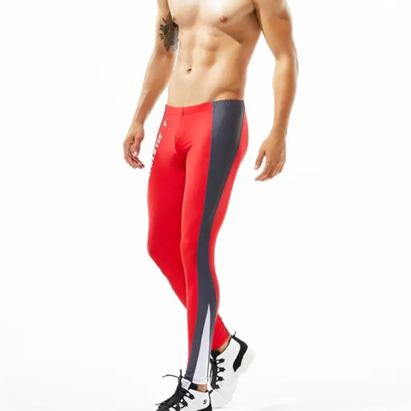 Tauwell Tauwell Men's Long John Compression Leggings 8601