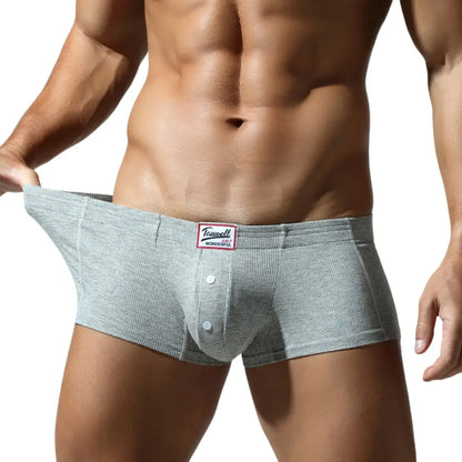 Tauwell Tauwell Men's Low-Rise Trunks - Rayon-Spandex Blend Boxer Briefs 24205
