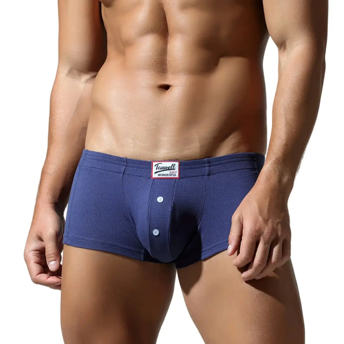 Tauwell Tauwell Men's Low-Rise Trunks - Rayon-Spandex Blend Boxer Briefs 24205