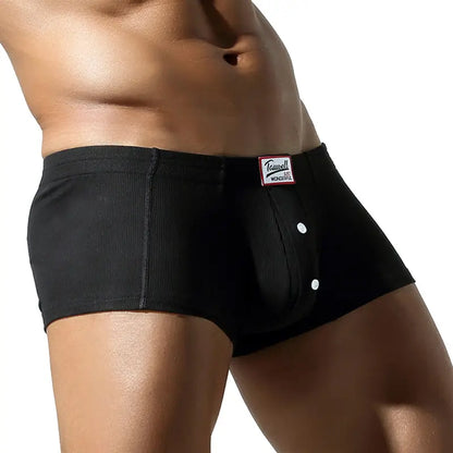 Tauwell Tauwell Men's Low-Rise Trunks - Rayon-Spandex Blend Boxer Briefs 24205