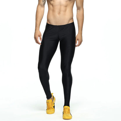 Tauwell Tauwell Men's Performance Compression Long John Tights Leggings 60611