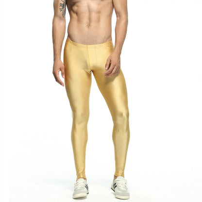 Tauwell Tauwell Men's Performance Compression Long John Tights Leggings 60611