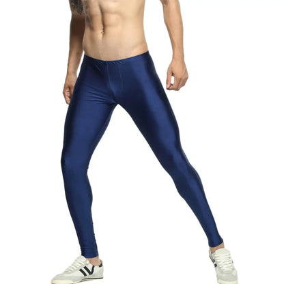 Tauwell Tauwell Men's Performance Compression Long John Tights Leggings 60611