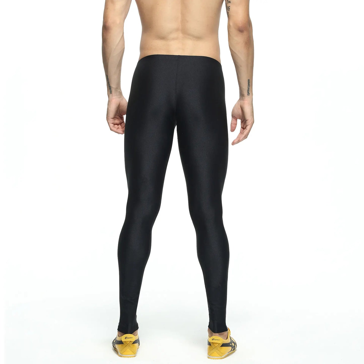 Tauwell Tauwell Men's Performance Compression Long John Tights Leggings 60611