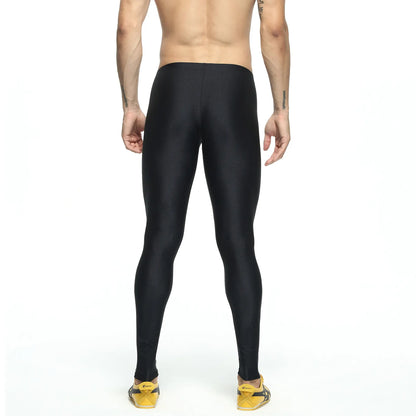 Tauwell Tauwell Men's Performance Compression Long John Tights Leggings 60611