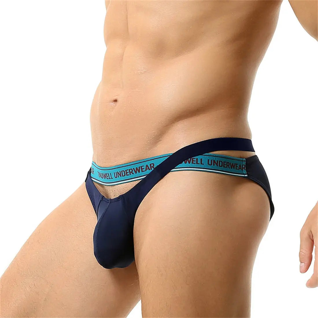 Tauwell Tauwell Men's String Bikini Briefs - Sexy Cross Waistband Underwear 23103