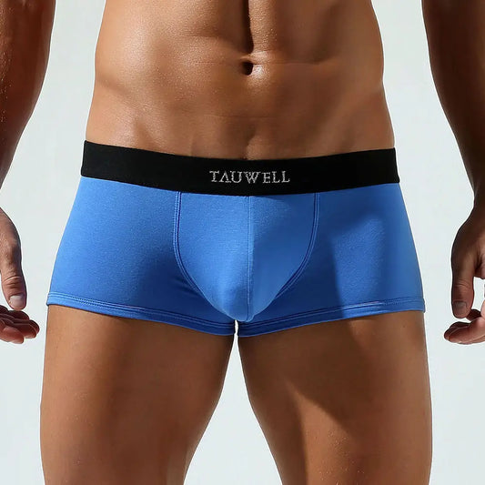 Tauwell Tauwell Men's Trunks - Moisture-Wicking Boxer Briefs with Supportive Pouch 24203