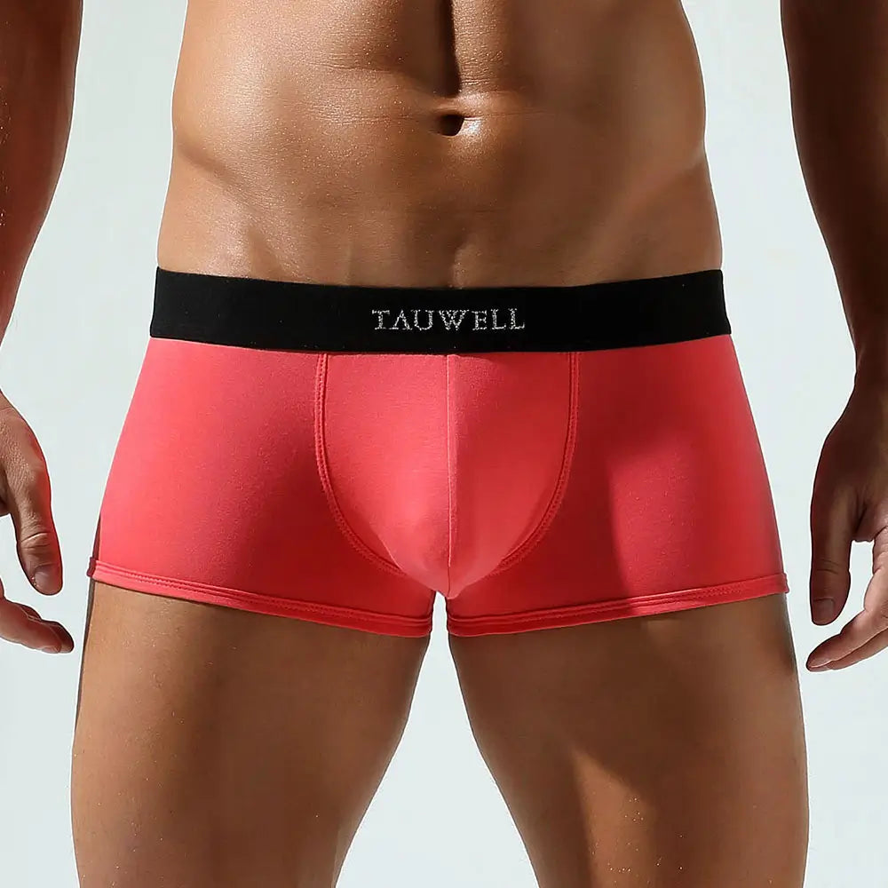 Tauwell Tauwell Men's Trunks - Moisture-Wicking Boxer Briefs with Supportive Pouch 24203