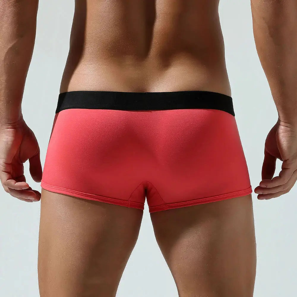 Tauwell Tauwell Men's Trunks - Moisture-Wicking Boxer Briefs with Supportive Pouch 24203