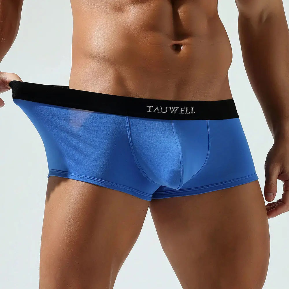 Tauwell Tauwell Men's Trunks - Moisture-Wicking Boxer Briefs with Supportive Pouch 24203