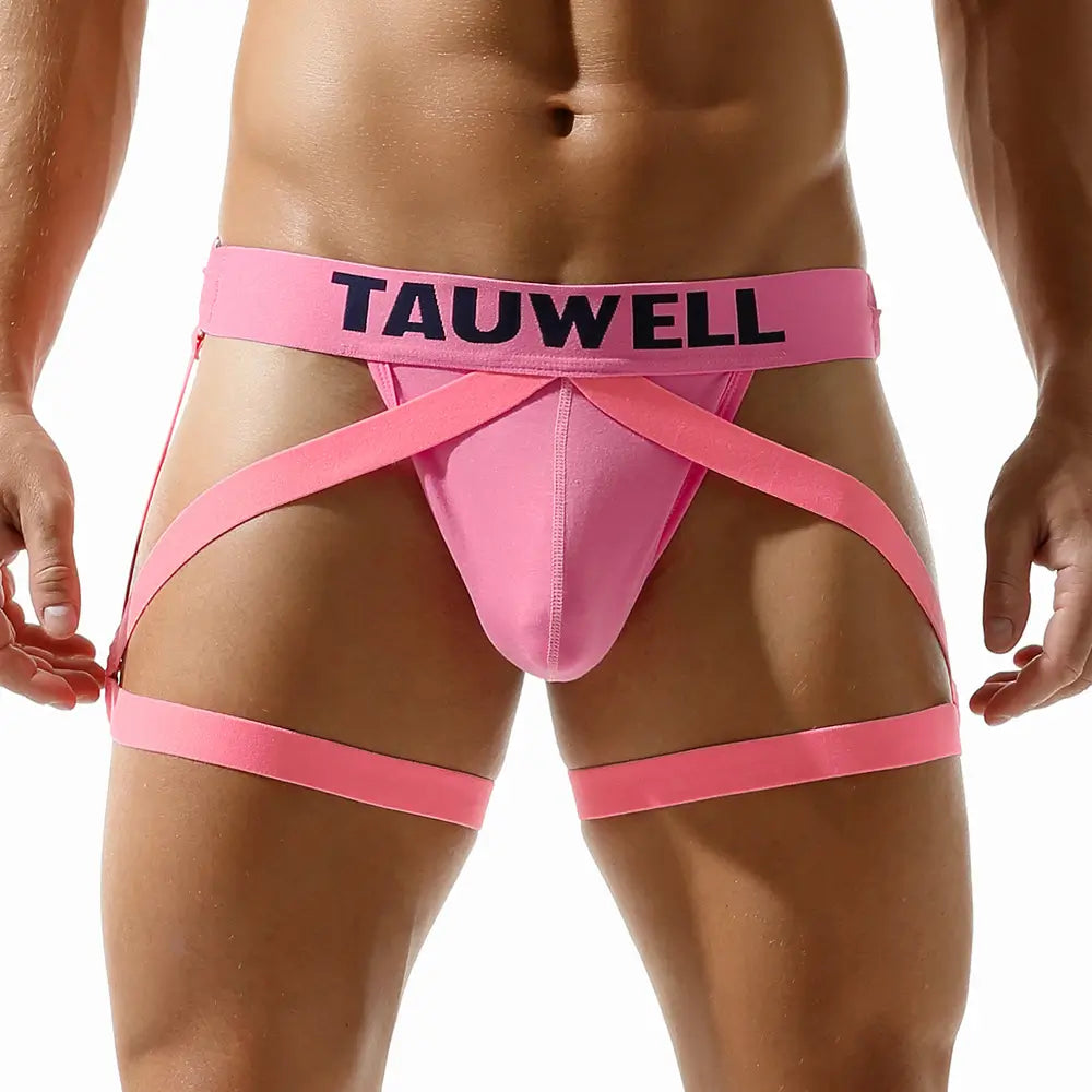 Tauwell Tauwell Sexy Jockstrap for Men - Sheer, High Elastic 24105