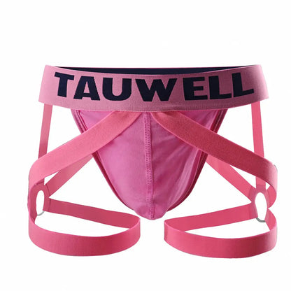 Tauwell Tauwell Sexy Jockstrap for Men - Sheer, High Elastic 24105